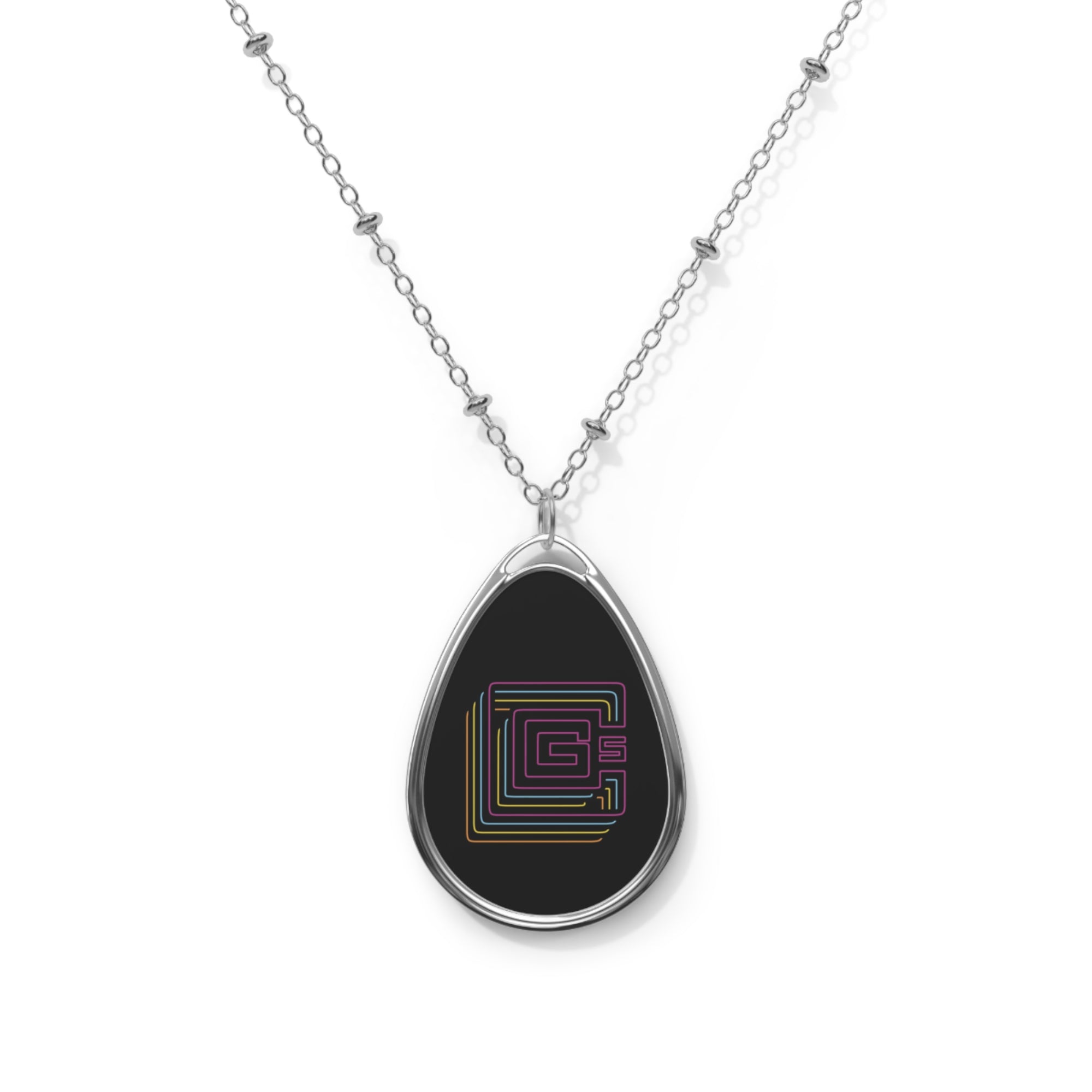 Necklace - Classic CG5 Logo Oval Necklace