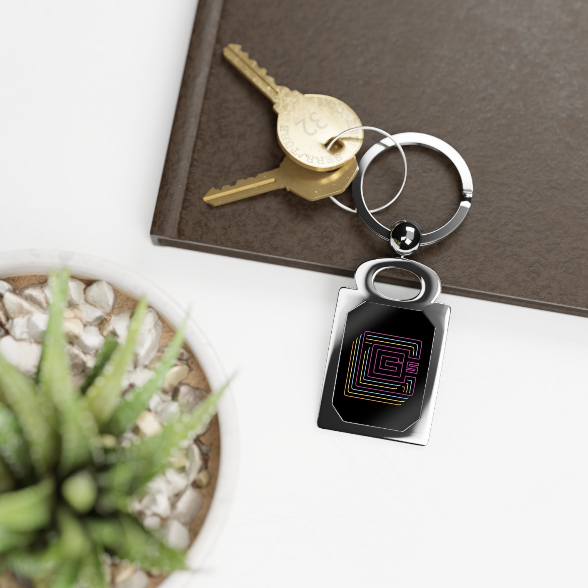 CG5 Classic Logo Keychain