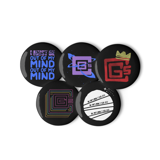 CG5 Pin Button Collection